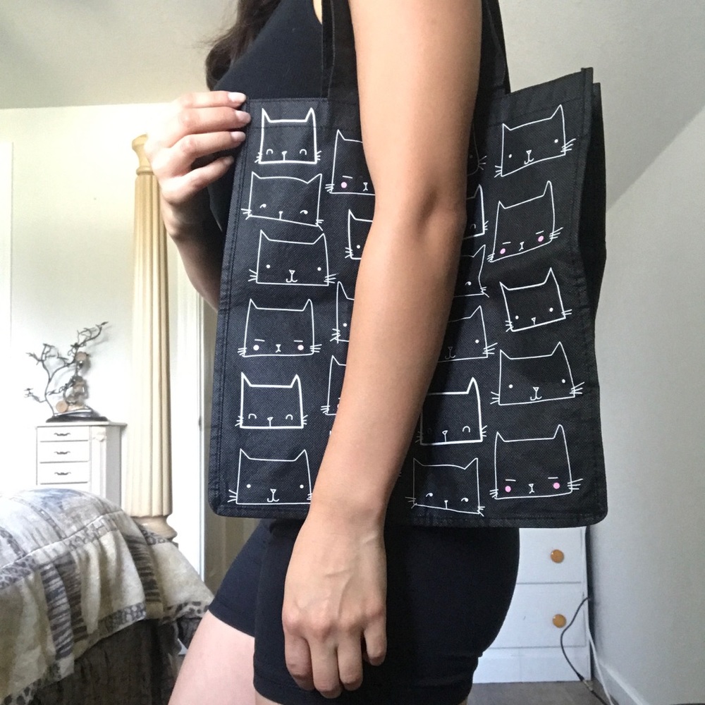 🍂Cat lover shopping bag🍂
